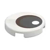 FLAT TILE 2X2, ROUND, NO. 1117