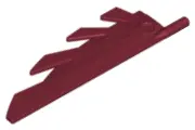 Dark Red Wing 9L with Stylized Feathers