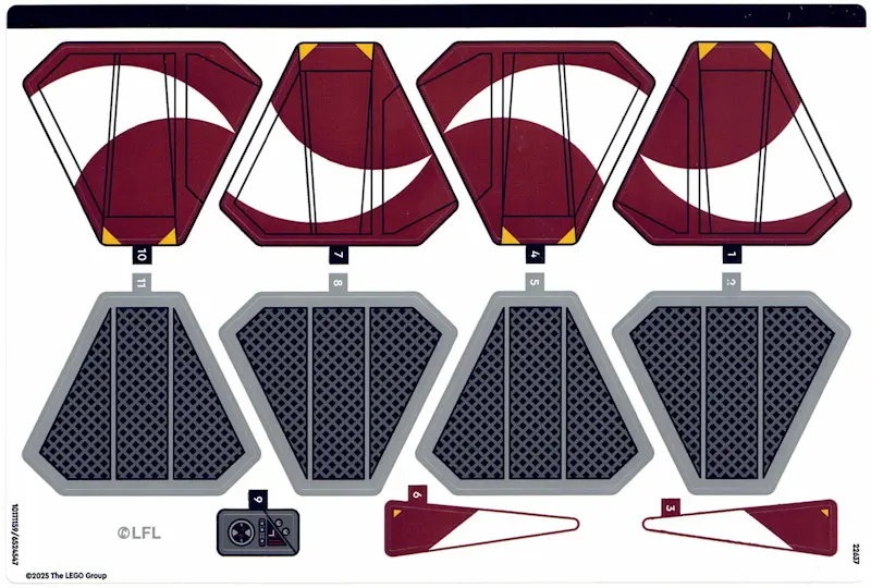 Sticker Sheet for Set 75401 - (10111159/6524547)