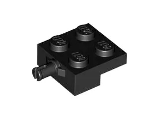 Black Plate, Modified 2 x 2 with Wheel Holder