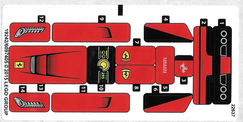 Sticker Sheet for Set 75899 - (19242/6097405)