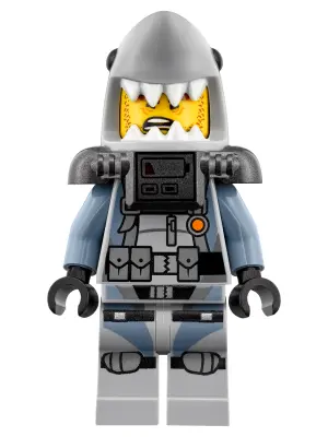 Shark Army Great White - Scuba Suit, Air Tanks