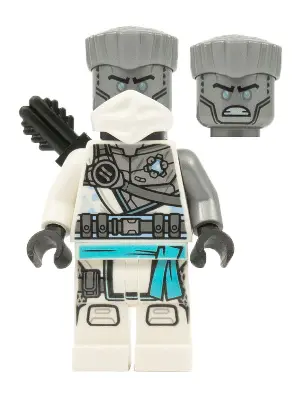 Zane - The Island, Mask and Hair, Quiver