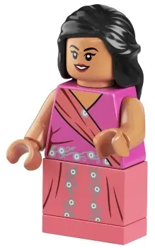 Padma Patil - Dark Pink and Coral Sari
