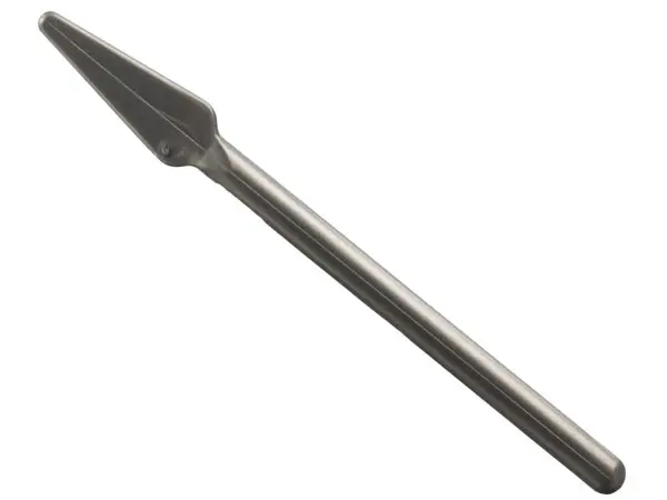 Pearl Dark Gray Minifigure, Weapon Pike / Spear - Handle with Round End