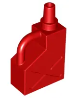 Red Duplo Utensil Gas Container 1 x 2 x 2