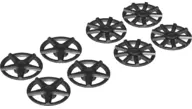 Black Wheel Cover 5 Spoke and 9 Spoke for Wheel 72206pb01, 8 in Bag - 4 of Each (Multipack)