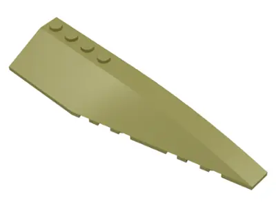 Olive Green Wedge 12 x 3 Right