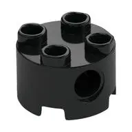 BRICK 2X2 ROUND WITH HOLE Ø4,85