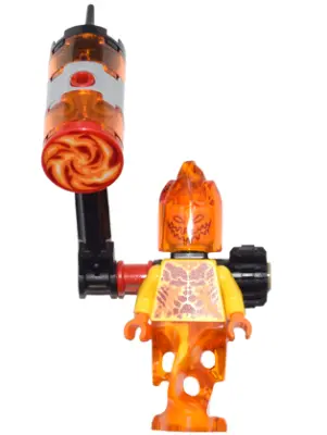 Flama - Yellow Head and Torso, Backpack Hammer (Ultimate Flama)