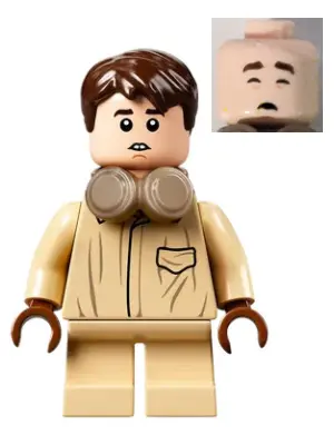 Neville Longbottom - Coveralls, Headphones, Tan Short Legs