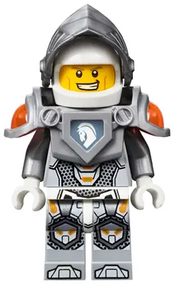 Lance Richmond - Flat Silver Visor and Armor