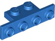Blue Bracket 1 x 2 - 1 x 4