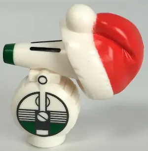 D-O with Santa Hat