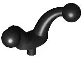 Minifigure, Alien Antennae with Small Pin