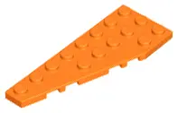 Orange Wedge, Plate 8 x 3 Pentagonal Left
