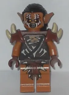 Gundabad Orc - Hair and Shoulder Spikes