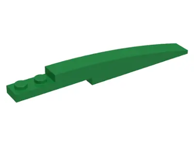 Green Slope, Curved 10 x 1