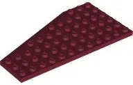 Dark Red Wedge, Plate 12 x 6 Right