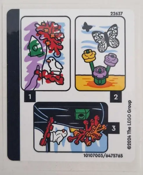 Sticker Sheet for Set 21346 - (10107003/6475765)