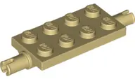 Tan Plate, Modified 2 x 4 with Pins and Thick Reinforced Supports