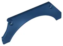Dark Blue Technic, Panel Car Mudguard Arched 15 x 2 x 5 Straight Top