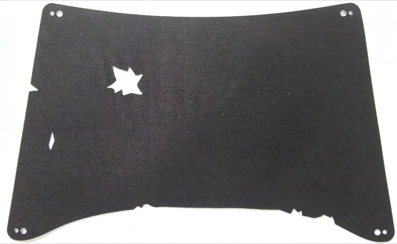 Cloth Sail 27 1/2 x 16 1/2 with 2 Tattered Holes