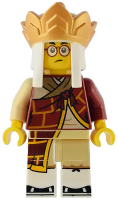 Mr. Tang - Dark Red Robe, Gold Headdress