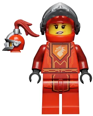 Macy Halbert - Flat Silver Visor (Battle Suit Macy)