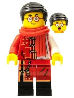 Mr. Tang - Red and White Jacket