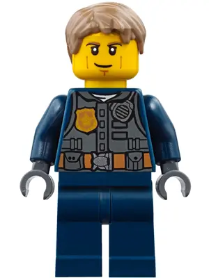 Police - City Chase McCain - Dark Blue Uniform