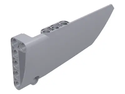 Light Bluish Gray Technic, Panel Fairing #18 Large Smooth, Side B