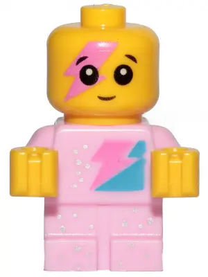 Sparkle Baby - Dark Pink Lightning Around Eye