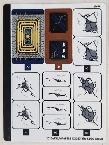 Sticker Sheet for Set 76266 - (10104736/6449552)