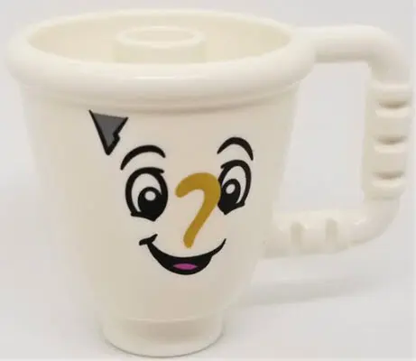 Duplo Figure, Disney Princess, Chip Potts (Duplo Utensil Cup with Stud Inside) (6212893)