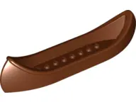 Reddish Brown Boat, Canoe