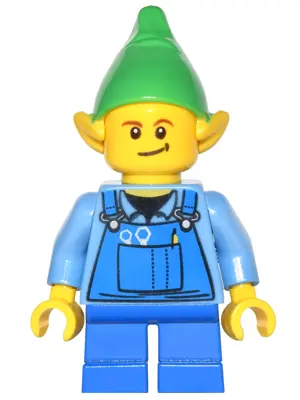 Elf - Blue Overalls, Black Dimple