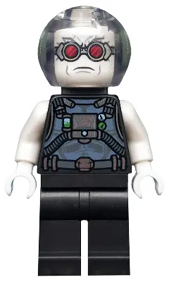 Mr. Freeze, Pearl Dark Gray, Neck Bracket