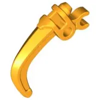 Bright Light Orange Hero Factory Weapon, Claw with Clip