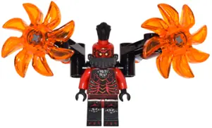 General Magmar - Backpack with Saw Blades (Ultimate General Magmar)