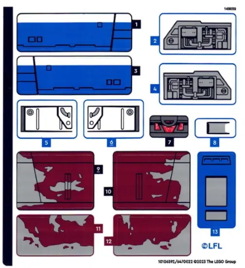 Sticker Sheet for Set 75364 - (10106592/6470022)