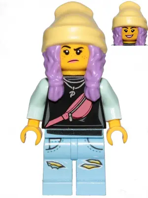 Parker L. Jackson - Black Top with Beanie (Smile / Grumpy)