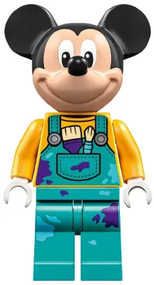 Mickey Mouse - Dark Turquoise Overalls