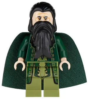 The Mandarin (Trevor Slattery) - Dark Green Cape