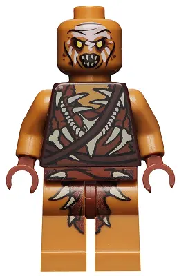 Gundabad Orc - Bald, White Forehead Paint