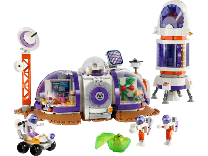 Mars Space Base and Rocket 42605