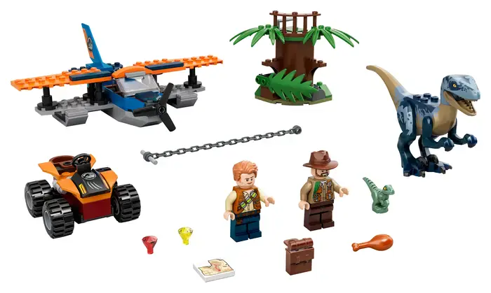 Velociraptor: Biplane Rescue Mission​ 75942